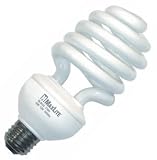 Tools & Hardware : 42 watt 120 volt Spiral Medium Screw (E26) Base Maxlite Light Bulb
