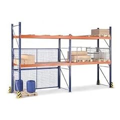 Palettenregal,Grund,HxBxT 3300x2700x1100mm,Feldl. 6980kg,f. L�ngse