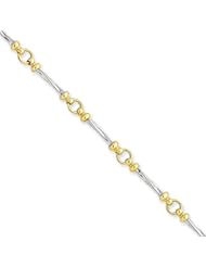 14k Two-tone Bracelet