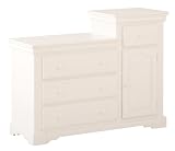 Status Series 500 Combo Storage Unit, Antique White