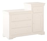 Status Series 500 Combo Storage Unit, Antique White