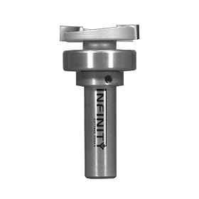 Click here to buy 52-504B, 1 2 Shank Dado and Planer Router Bit by infinity Tools.
