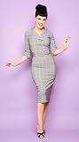 Bettie Page Clothing SUBSTITUTE Dress with Pencil Skirt