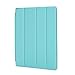 Besdata Auto Wake/Sleep Function & Translucent Magnetic Case for iPad 2 / iPad 3 / ipad 4 Bundle with Screen Protector, Cleaning Cloth & Stylus(Blue)