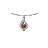 0.50 (1 2) cttw Small Sterling Silver Mother and Child� January Charm by Janel Russell
