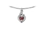 0.50 (1/2) cttw Small Sterling Silver Mother and Child� January Charm by Janel Russell