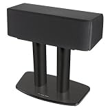 Plateau ST-CC (17) (B)-B Speaker Stand Audio Rack, Black
