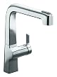 KOHLER K-6331-CP Evoke Single Control Pullout Kitchen Faucet, Polished Chrome