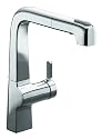 KOHLER K-6331-CP Evoke Single Control Pullout Kitchen Faucet, Polished Chrome