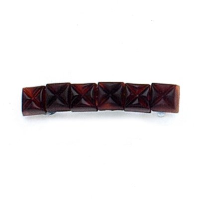 Caravan French Cubes Barrette Shell/Mat Shell 89 mm (Haarspange) Preisvergleich