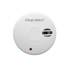 First Alert Pause Smoke Alarm With 10-Year Guarantee (Twin Pack)