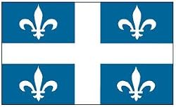 Quebec Flag 3x5 NEW 3 x 5 CANADIAN QUEBECOIS Banner
