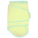 Miracle Blanket - Yellow with Aqua Trim