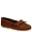 Minnetonka Women's Kilty Moccasin - 6XW Brown