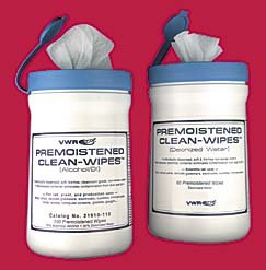 Premoistened Alcohol Clean-Wipes (100 per pack) 
