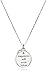 Sterling Silver Pursue What Is True... Happiness Will Soon Follow Reversible Charm Pendant Necklace, 18
