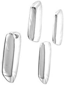 Xtremewarez Chrome Door Handle Cover for Honda Jazz Fit 09-12 Models