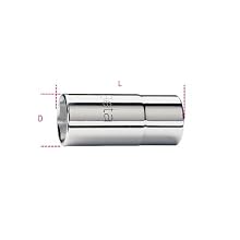 Beta 910AL 22mm Long 3/8" Drive Socket, 6 Point, with Chrome Plated