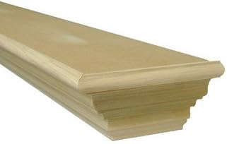 Marilyn Fireplace Mantel Shelf Shelf Length: 72", Finish: Unfinished