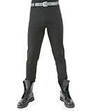 Black Pistol Close Pants Denim Black
