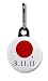 SUPPORT JAPAN Earthquake Tsunami Survivors Flag 1 inch Black Zipper Pull Charm