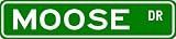 MOOSE Street Name Sign ~ Family Lastname Sign ~ Gameroom, Basement, Garage Sign