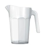 Satin Gibraltar Plastic Beverageware Pitcher Clear 60 oz 1 each