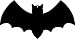 バット ペーパー ウォールデコ Bat Paper Wall Deco