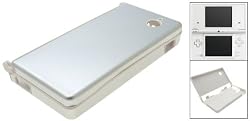 Nintendo DSi Alunminum Metal Armor Hard Case with Screen Protector - White