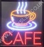 Quality Flashing Cafe Led Catering New Window Shop Signs