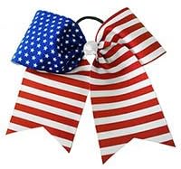 American Flag Patriotic Stars and Stripes Bow