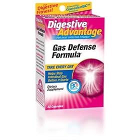 Gas Defense Formula-Digestive Advantage Fast Acting 24-Hour Relief, 96ct (3 P...