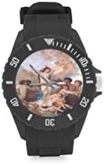 Special Design Famous Painting Botticelli Birth of Venus Custom Kids' Round Rubber Sport Watch