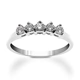 . 35 ct. t.w. Diamond Wedding Ring In Platinum. Size 8