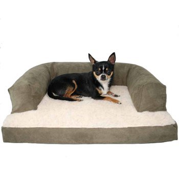 Beasley Pet Couch Med Sage Poly-Suede
