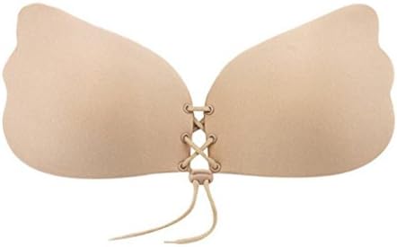Sexy Strapless Self Adhesive Invisible Bras Push Up Butterfly Silicone Bra
