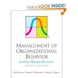 Management of Organizational Behavior (9th Edition) (paperback)
