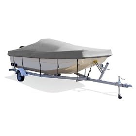 Taylor Made Products Trailerite Semi-Custom Boat Cover for Center Console Bay Style Boat with Outboard Motor by