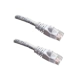 White Ethernet Network, Patch Cable, Molded Snagless Boot, 100 feet - Connects computer to... by Professional cable