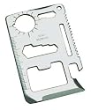 Classic Survival Tool - Credit Card Size, Solid Stainless Steel