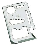 Survival Tool with Pouch Credit Card Size