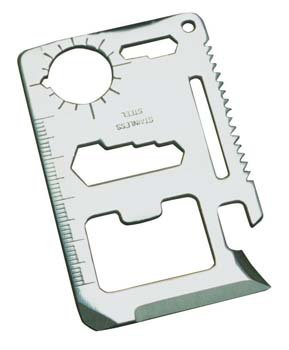 SE 11 Function Credit Card Size Survival Tool Pocket Size