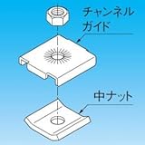 因幡電工 チャンネル吊り金具 SCK-1W