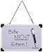 Schreibtafel mit Stift - Memo-Stalltafel weiss