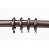 A&F Rod D�cor - 10 Decorative Drapery Eyelet Rings 1-3 4 inch Cocoa by 