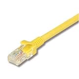 協和電線産業 UTP 1000BASE-T対応LANケーブルコネクター付 黄 より線導体 AWG24 X 4P 2m HLC-5E-2MP-YL