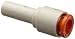 SMC KQ2R07-09 PBT One-Touch Tube Fitting, Plug-in Reducing Coupler, 5/16" Tube ID x 1/4" Tube OD