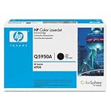 LD © Remanufactured Black Laser Toner Cartridge for Hewlett Packard (HP) Q5950A