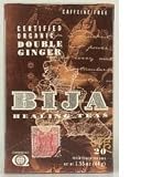 Flora Bija, Double Ginger Herbal Tea Blend, 20 Tea Bags by ClubNatural