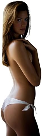 LuminoGlow Lingerie Women's Glow in the Dark Lace Bikini One Size White